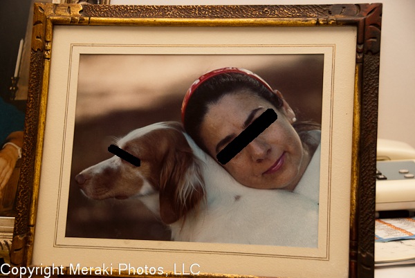 Photo of Cruella and her dog