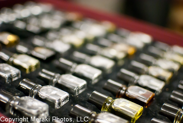 Photo of scent bottles