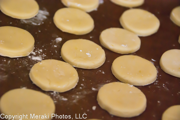 Photo of alfajores cookie dough