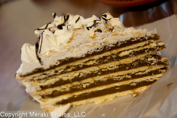 Photo of giant piece of cake