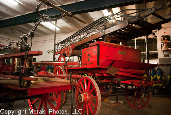 Photo of antique fire station