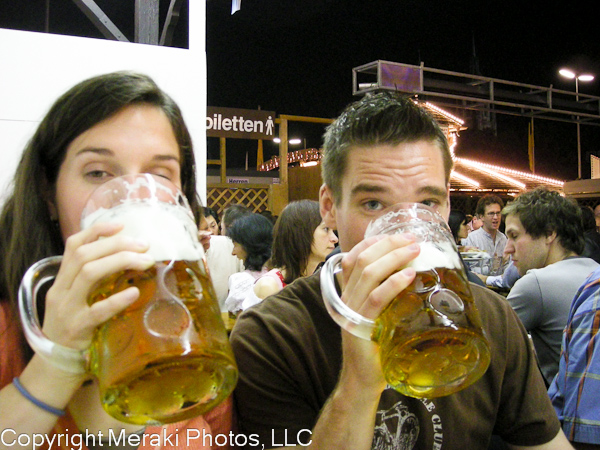 Photo of giant beer steins