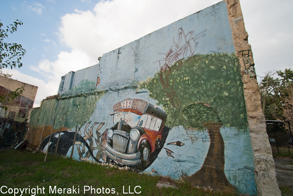 Photo of graffiti Wall of Fame