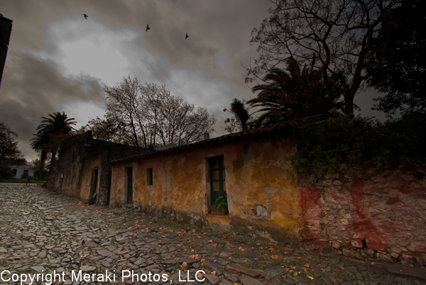 Photo of colorful buildings