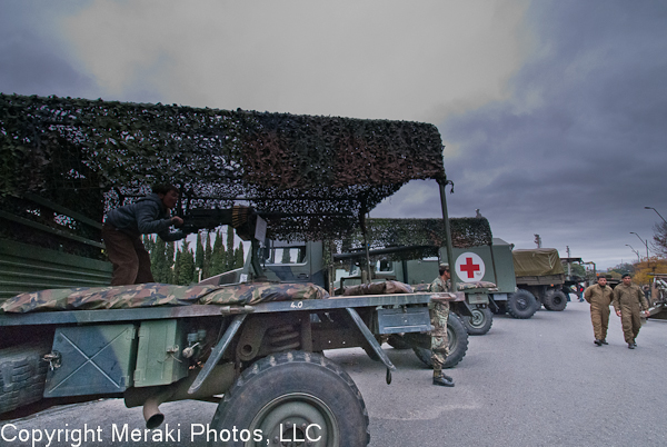 Photo of military truck in Colonia