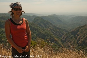 Hiking in El Salvador a few weeks later... and still looking good.