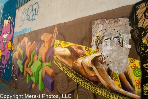 Photo of "stolen" graffiti art