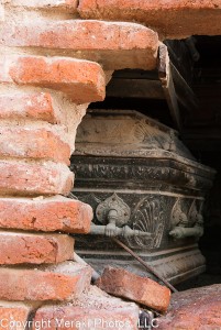 Photo of old casket in Recoleta