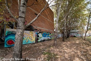 Photo of graffiti wall of fame