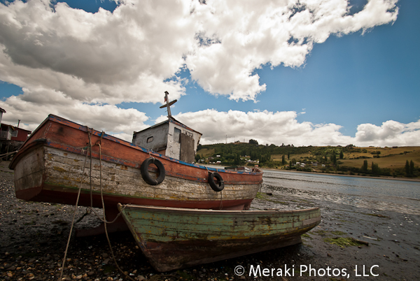 Foto of the Week from … The Island of Chiloe – Fishing Boats