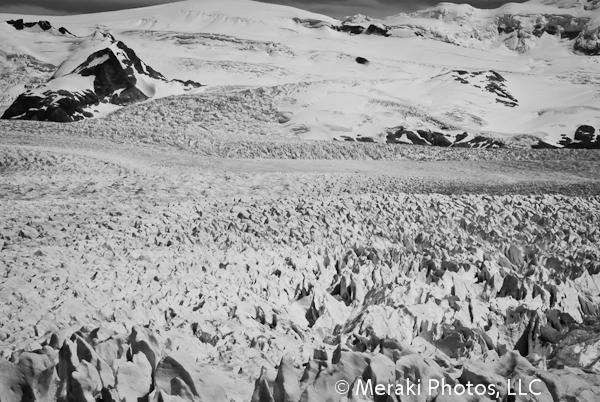 Foto of the Week from … Perito Moreno Glacier in Black and White