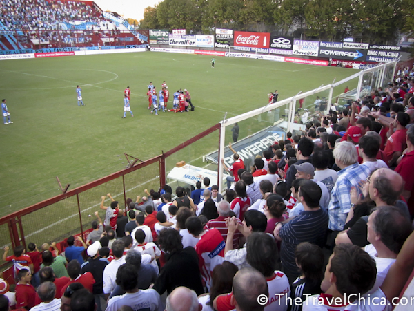 I finally went to a futbol match in Argentina