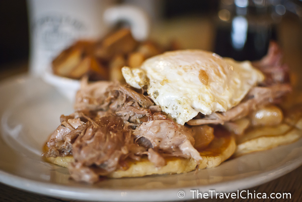 Breakfast in Nashville: pork and beer