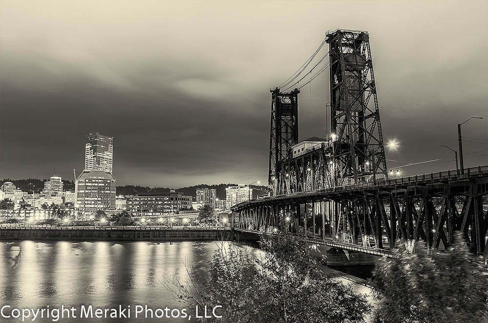 Portland’s Bridges at Night